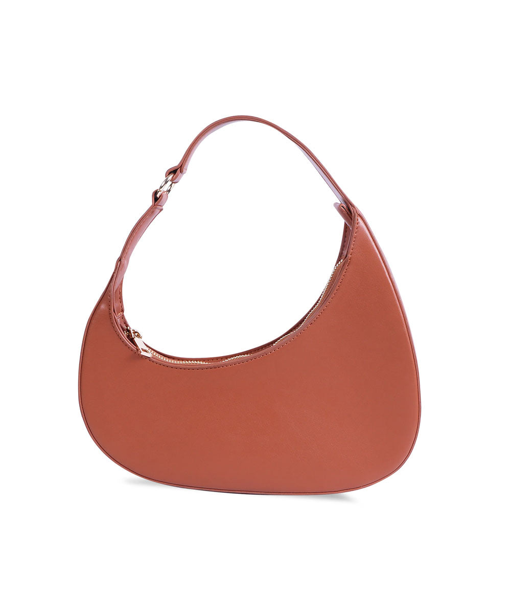 Hamster London Beverley Mia Shoulder Bag Brown