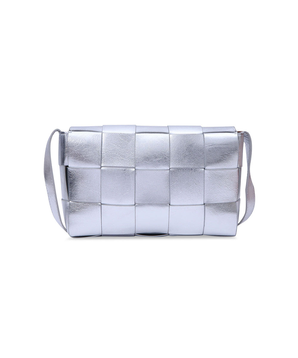 Hamster London Beverley Stellina Crossbody Silver