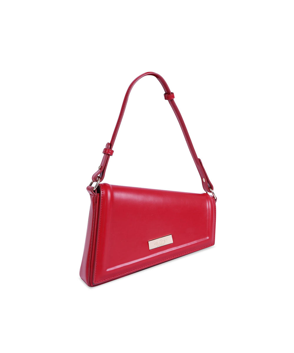 Hamster London Beverley Freefall Shoulder Bag Red