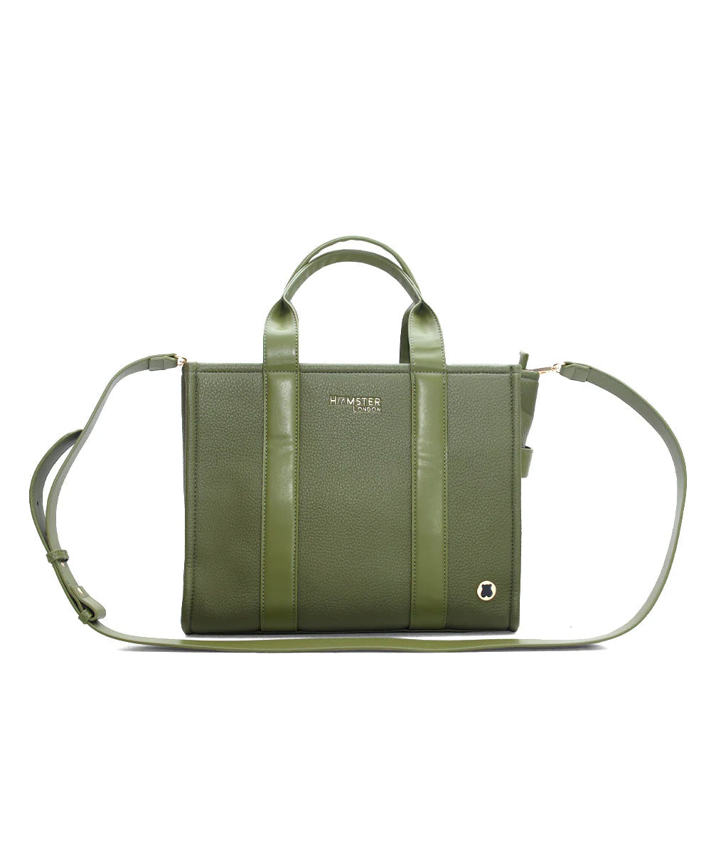 Hamster London Roma Tote Bag Olive