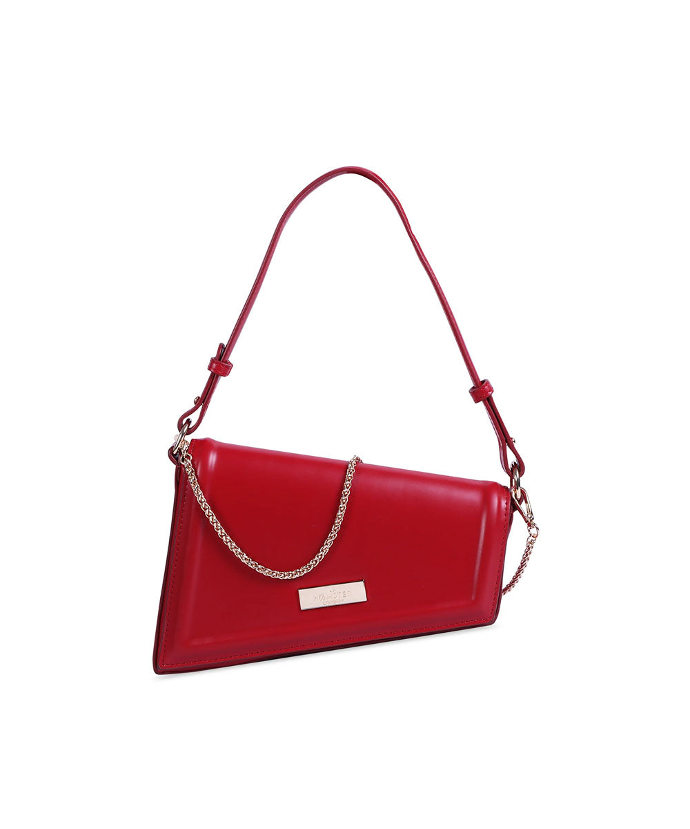Hamster London Beverley Freefall Shoulder Bag Red