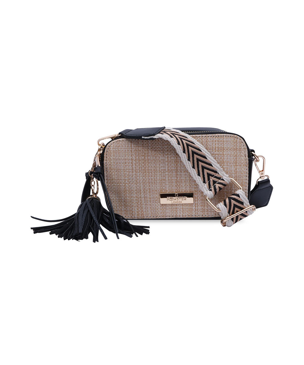 Hamster London Beverley Staycation Crossbody Black