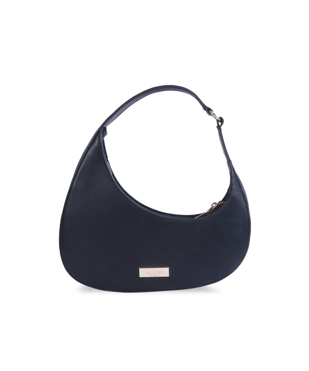 Hamster London Beverley Mia Shoulder Bag Black