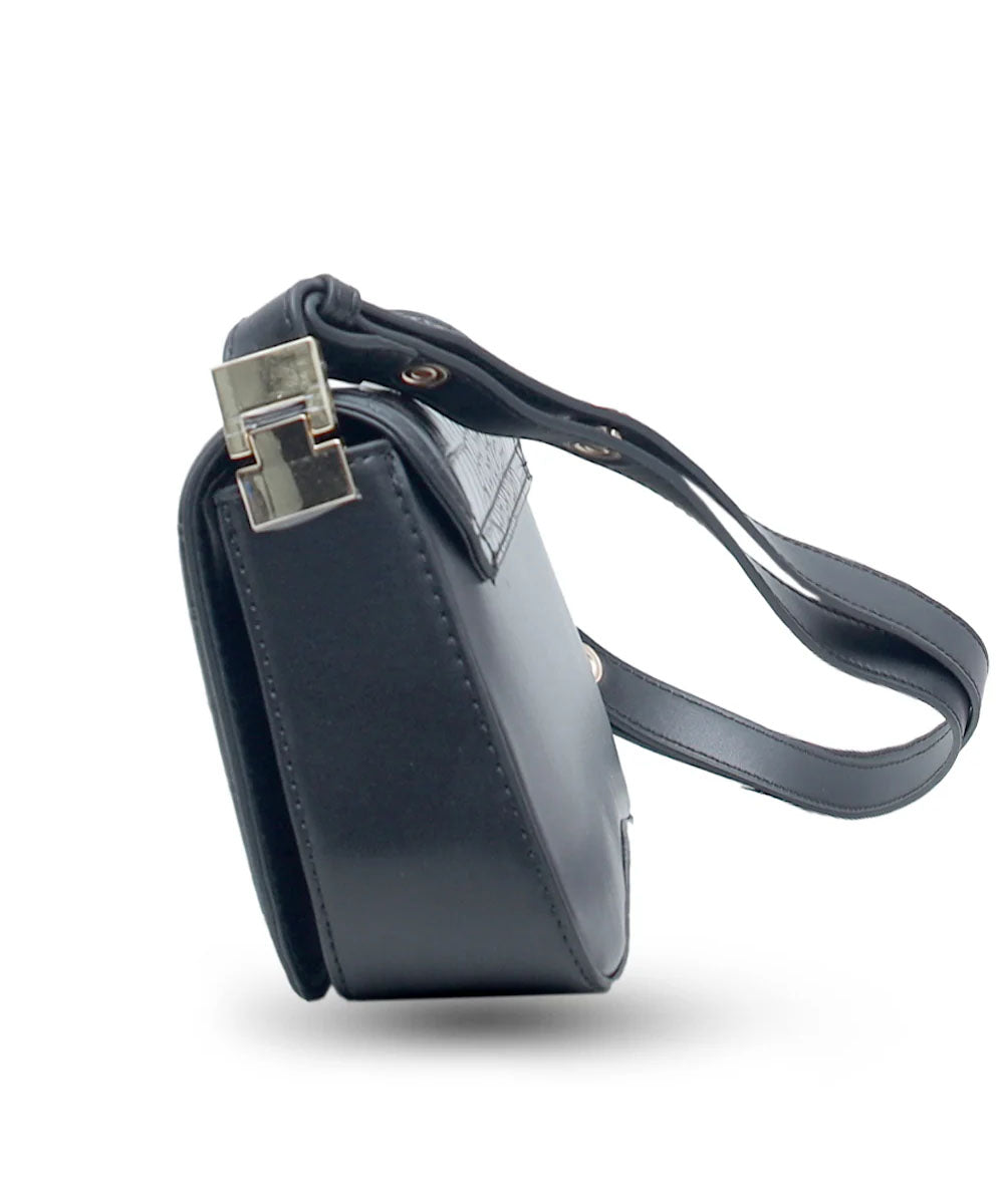 Hamster London Roma Shoulder Bag Black