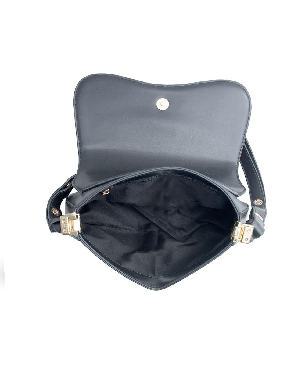 Hamster London Roma Shoulder Bag Black