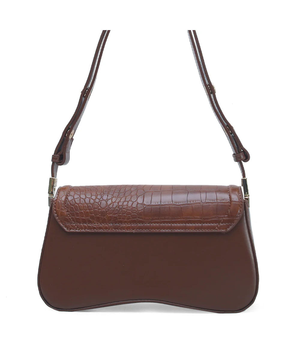 Hamster London Roma Shoulder Bag Brown