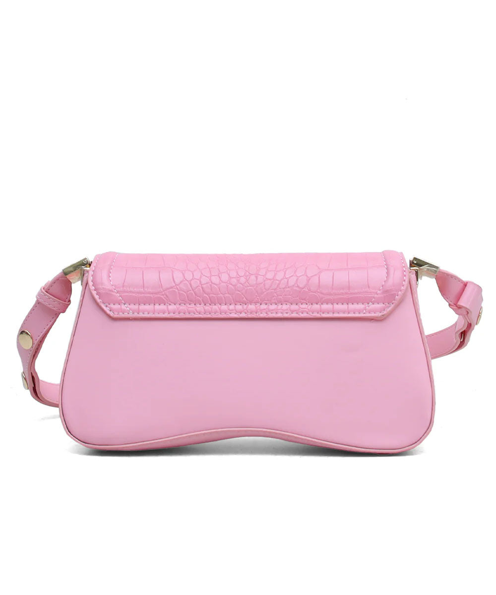 Hamster London Roma Shoulder Bag Pink