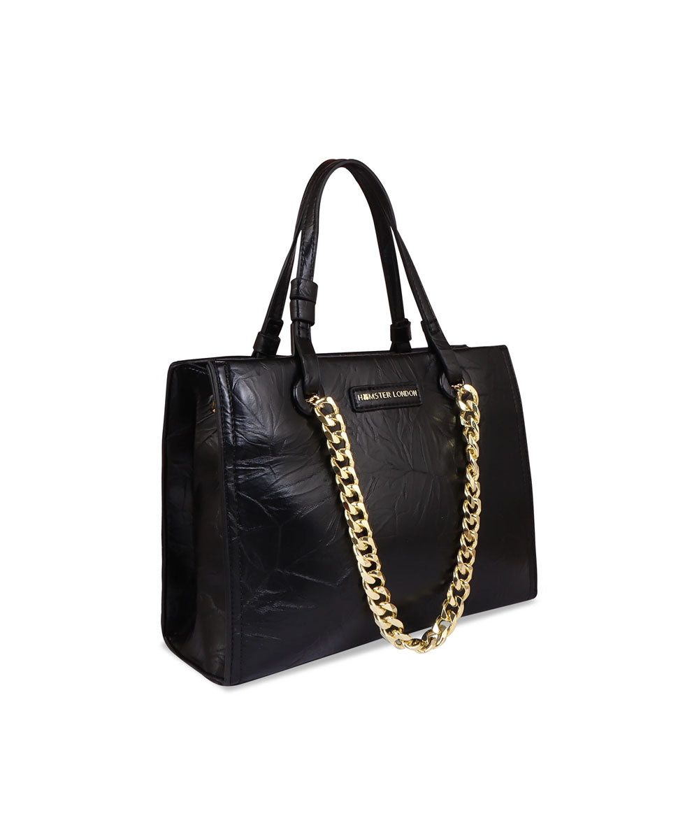 Hamster London Pastel Promise Handbag Black