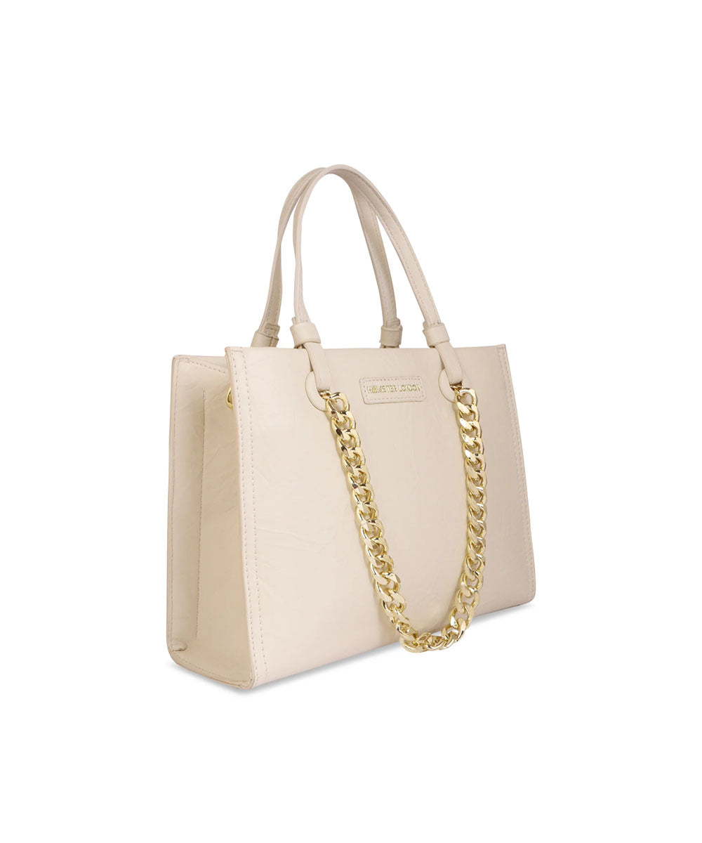Hamster London Pastel Promise Handbag Cream