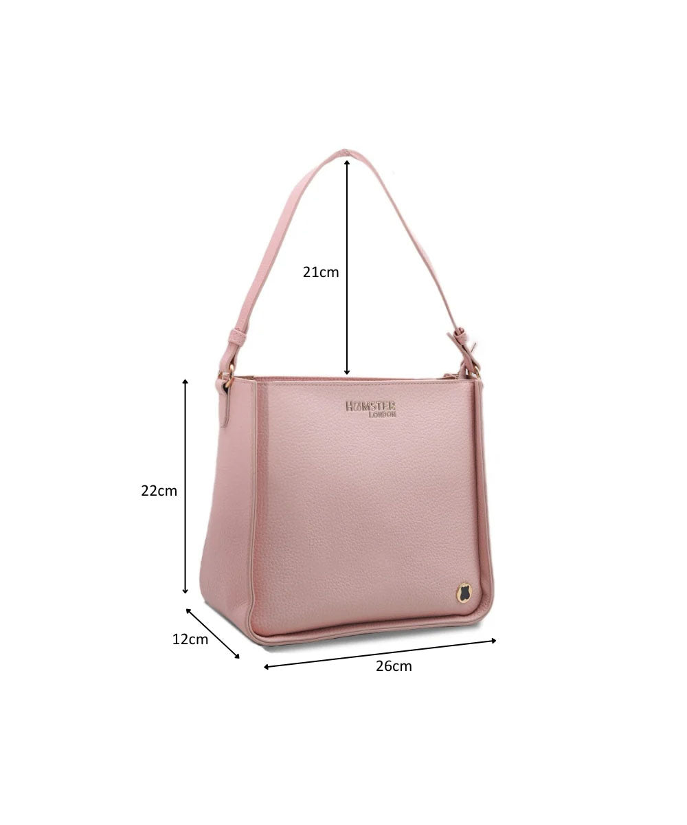 Hamster London Roma Top Handle Light Pink