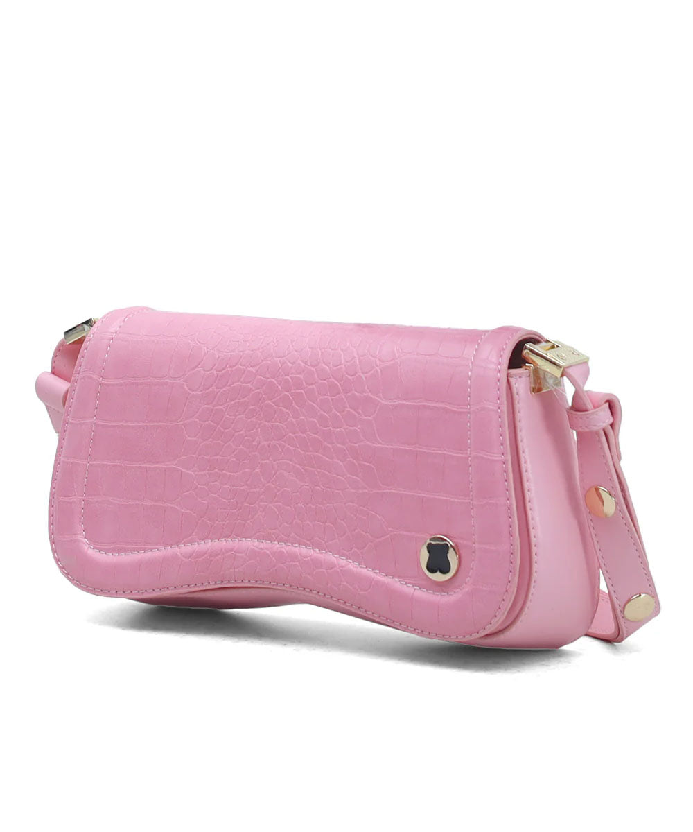 Hamster London Roma Shoulder Bag Pink