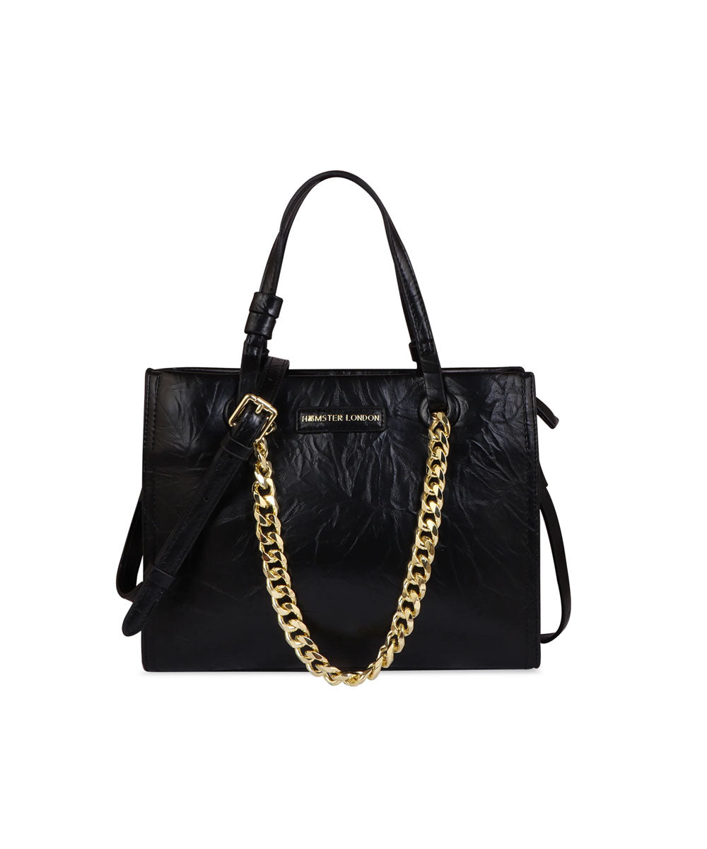 Hamster London Pastel Promise Handbag Black