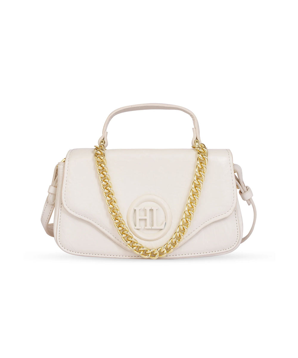 Hamster London Pastel Promise Sling Hand Bag White