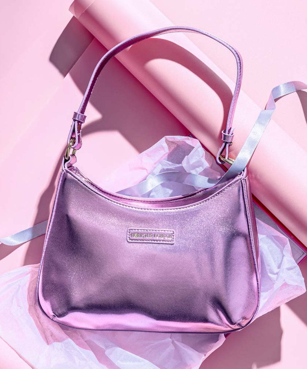 Hamster London Nights Edit Shoulder Bag Pink