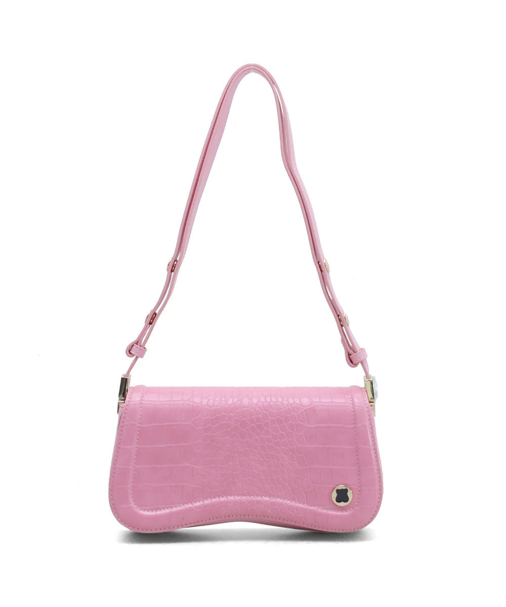 Hamster London Roma Shoulder Bag Pink
