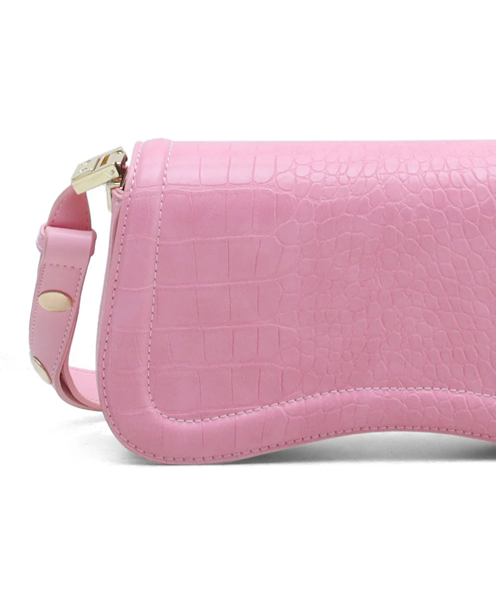 Hamster London Roma Shoulder Bag Pink