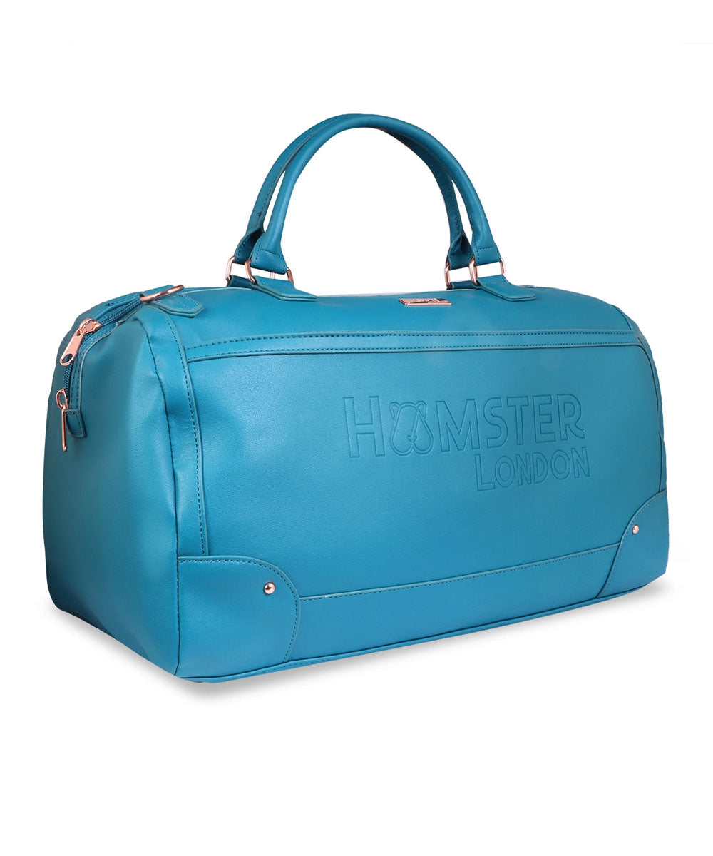 Hamster London Melissa Travel Duffle Bag Teal