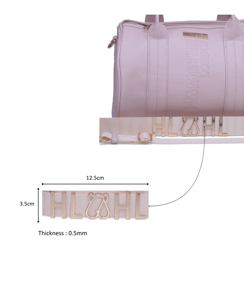 Hamster London Melissa Voyager Duffle Bag Pink