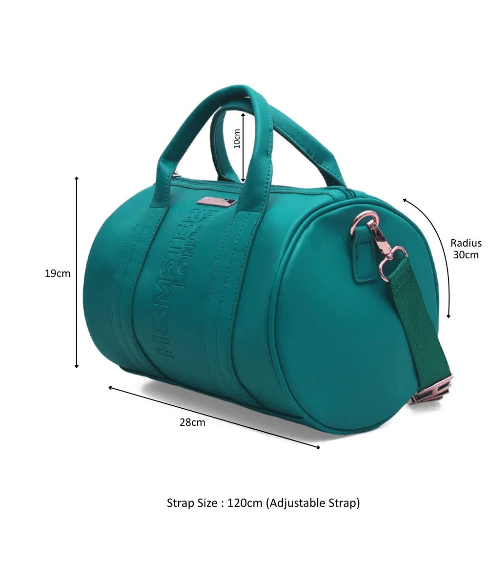 Hamster London Melissa Voyager Duffle Bag Teal