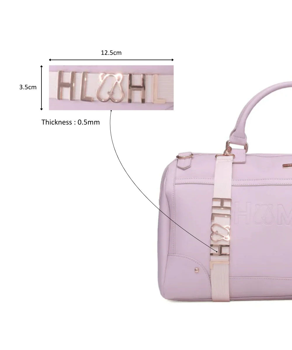 Hamster London Melissa Travel Duffle Bag Pink