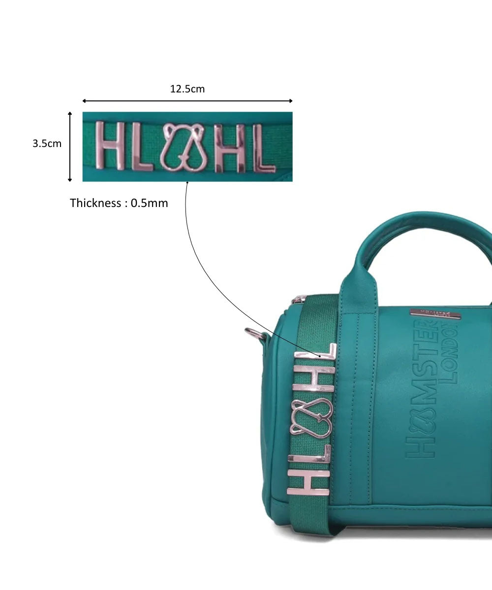 Hamster London Melissa Voyager Duffle Bag Teal