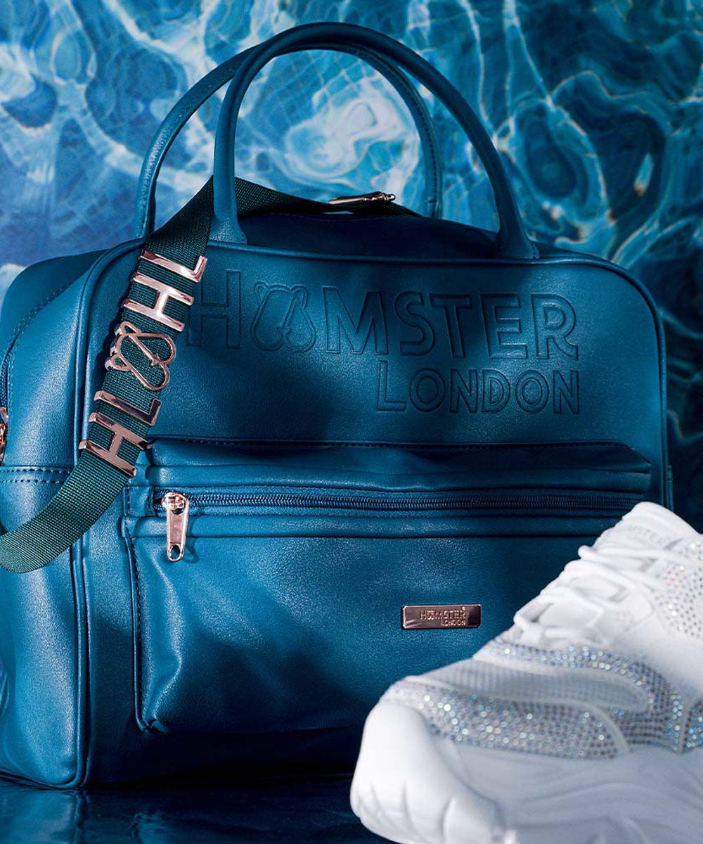 Hamster London Melissa Hand Bag Teal