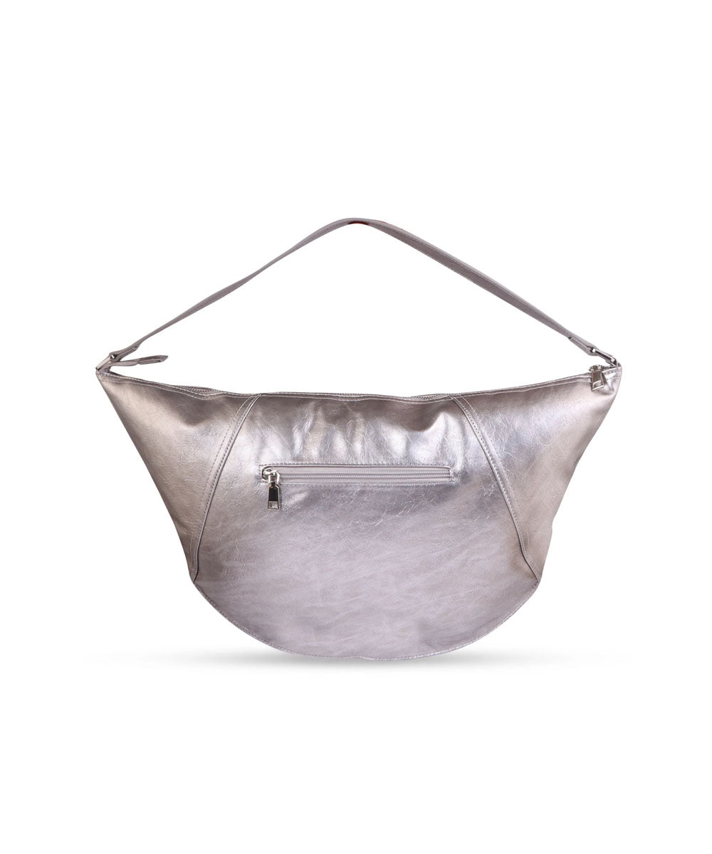 Hamster London Urban Eden Willow Tote Bag Silver