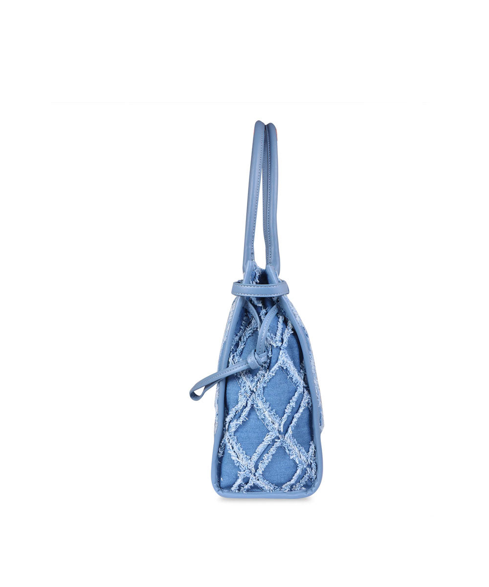 Hamster London Urban Eden Ivy Tote Bag Blue