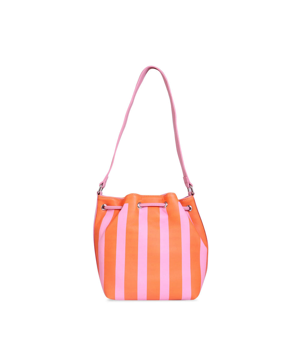 Hamster London Urban Eden Shoulder Bag Orange/Pink