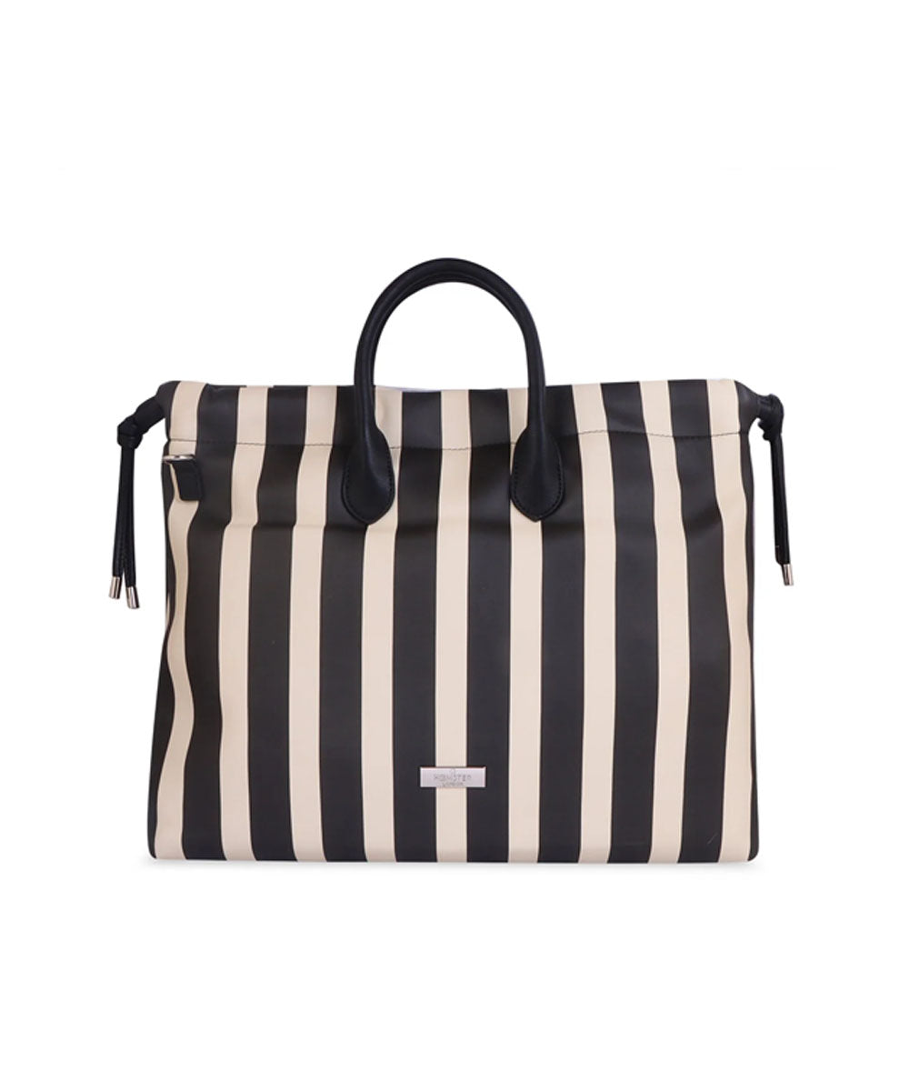 Hamster London Urban Eden Ella Tote Bag Black/White