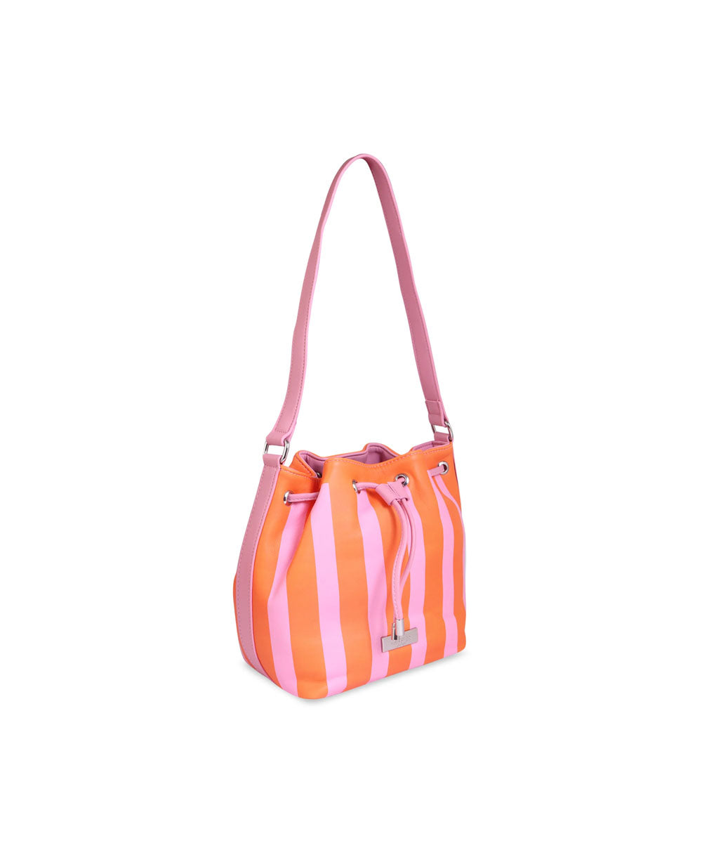 Hamster London Urban Eden Shoulder Bag Orange/Pink