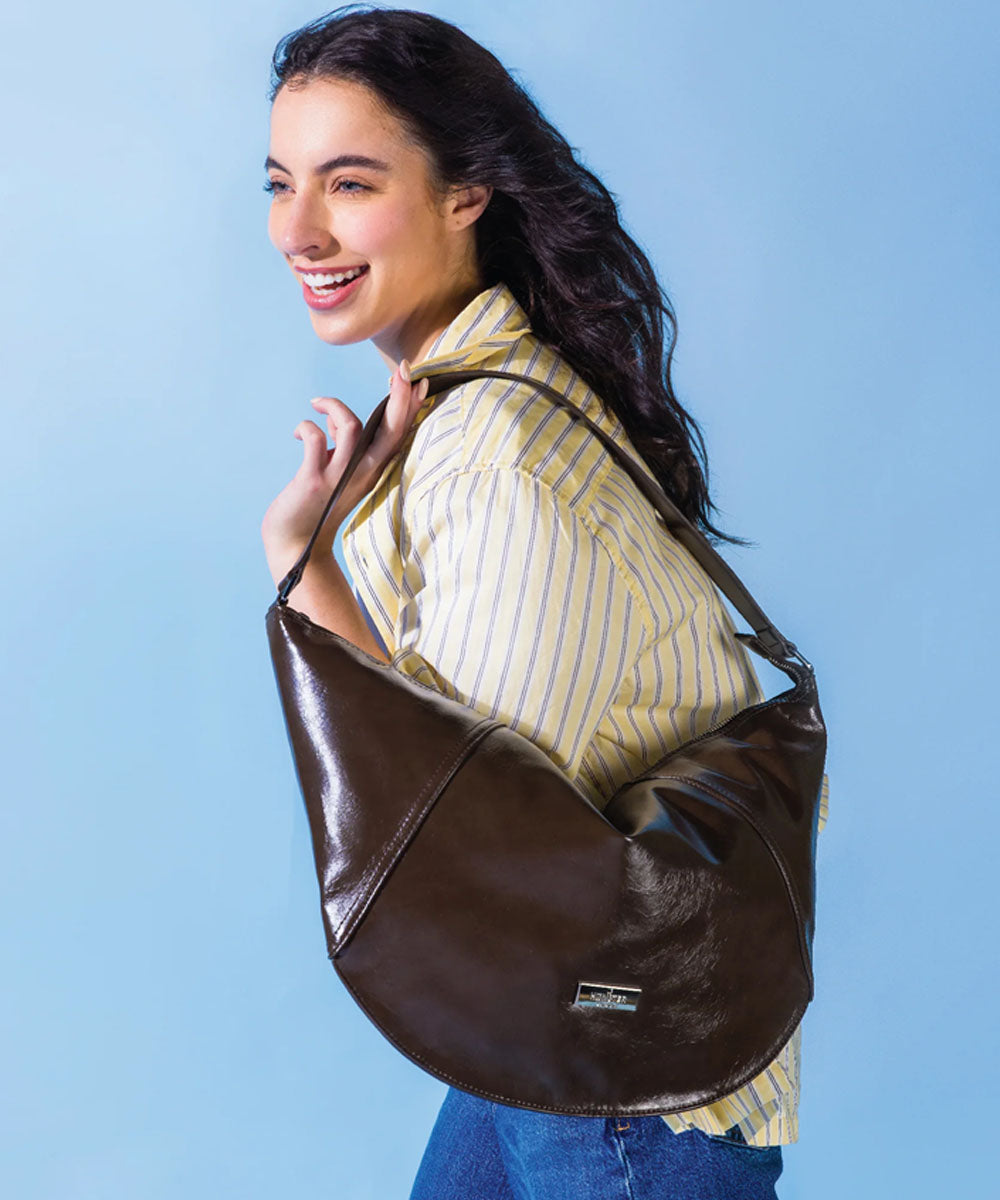 Hamster London Urban Eden Willow Tote Bag Brown
