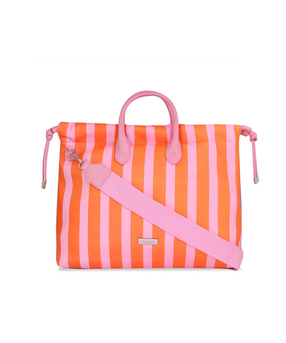Hamster London Urban Eden Ella Tote Bag Orange/Pink