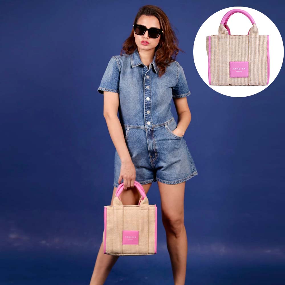 Hamster London Beverley Offshore Tote Bag Blush