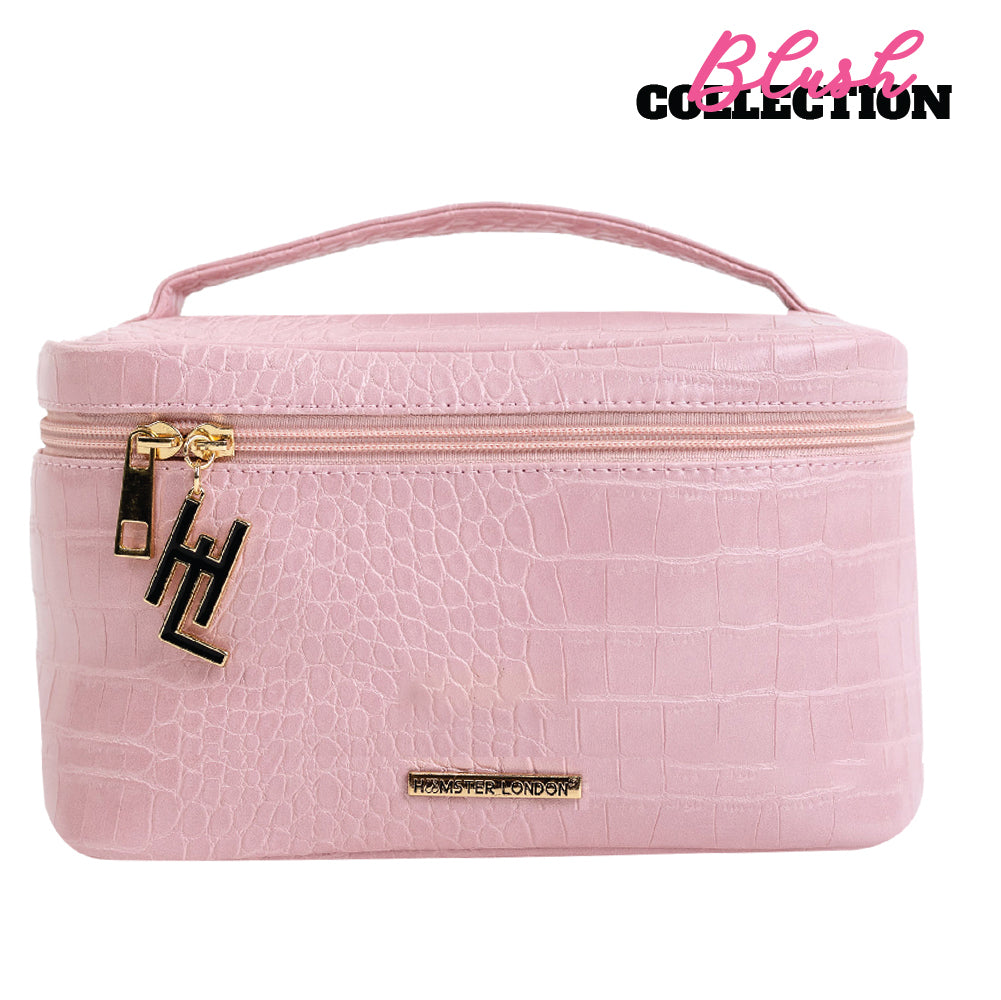 Hamster London Blush Collection Pink Vanity Case Big