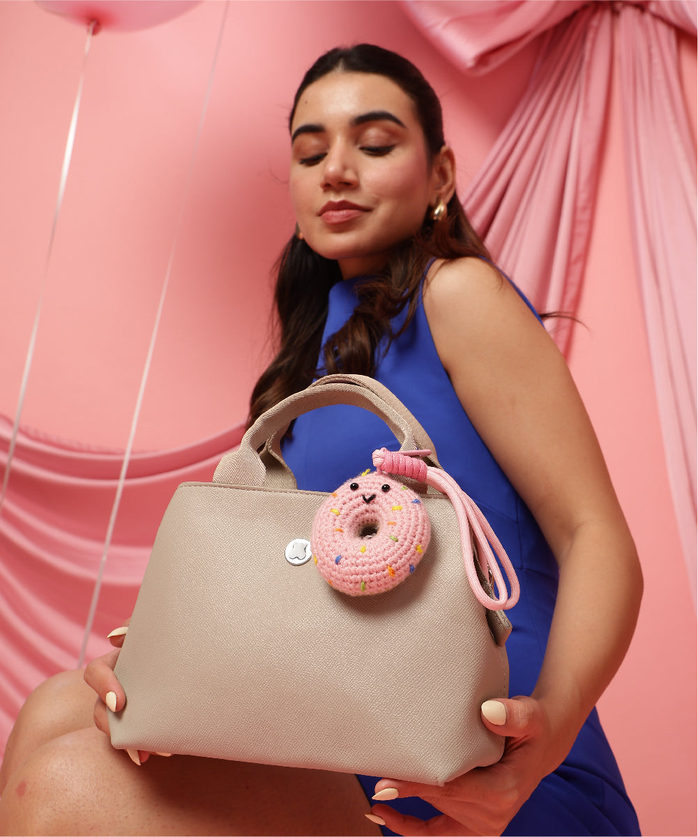 Hamster London Bubba Handbag Beige