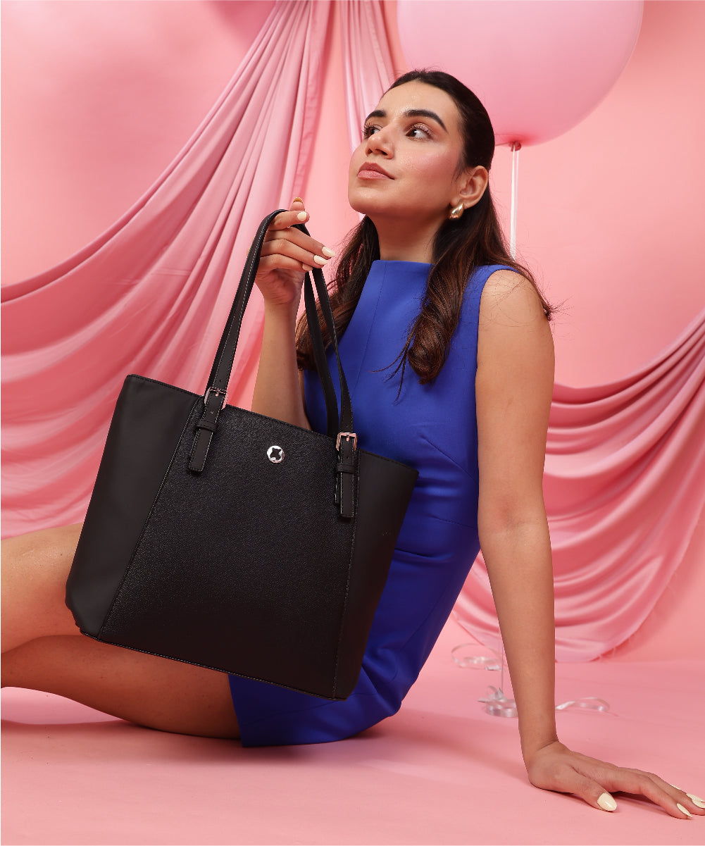 Hamster London Bubba Tote Bag Black