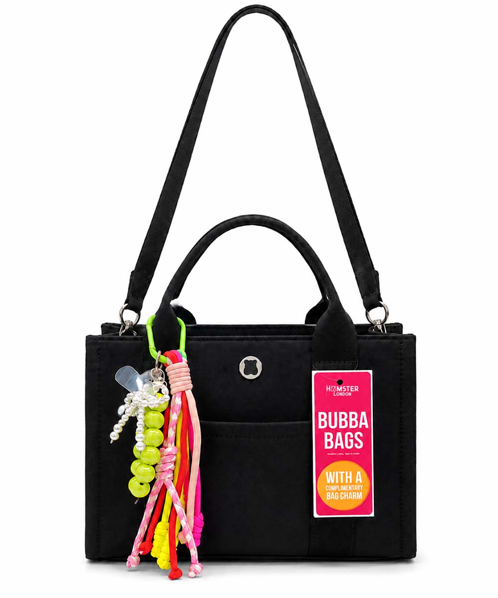 Hamster London Bubba City Handbag Black