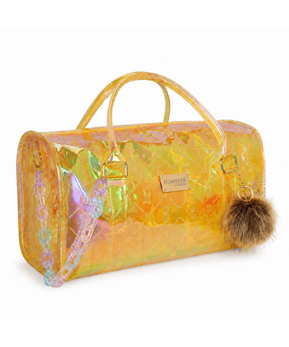 Hamster London Raver Duffle Bag Gold Large