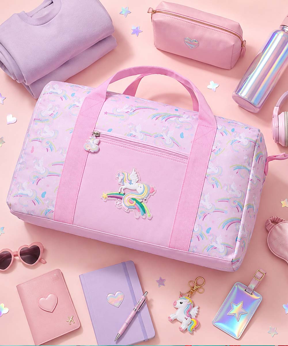 Hamster London Perky Unicorn Duffle Bag