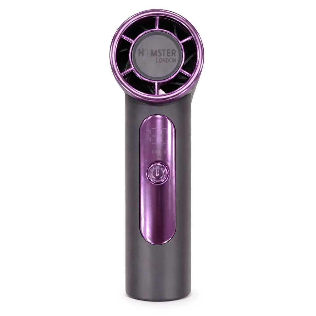 Hamster London AirFlow Pro – Portable Mini Fan Lavender Black