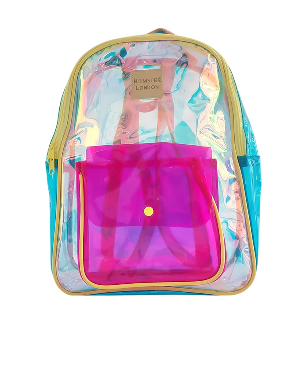 Hamster London Jelly Backpack Aqua