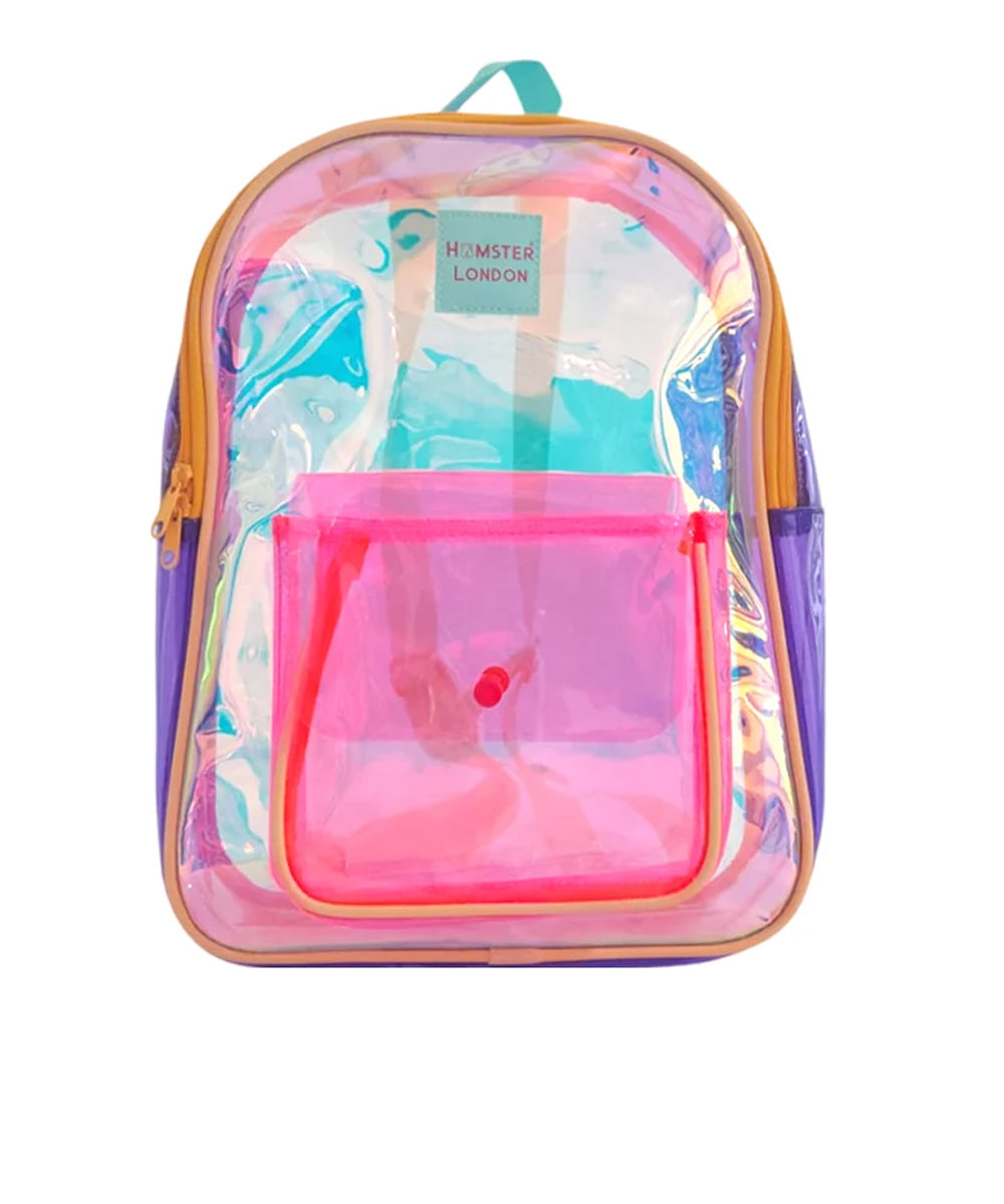 Hamster London Jelly Backpack Pink