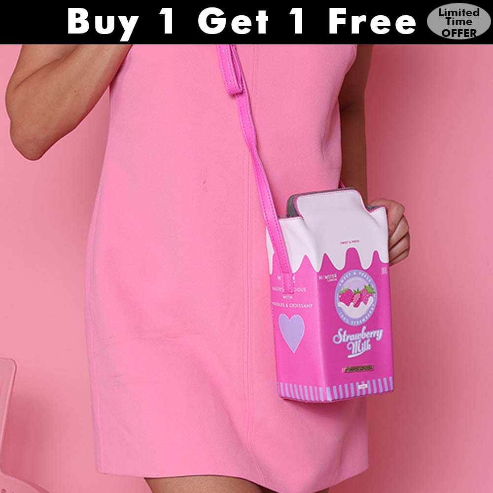 Hamster London Funk Milk Carton Sling Bag