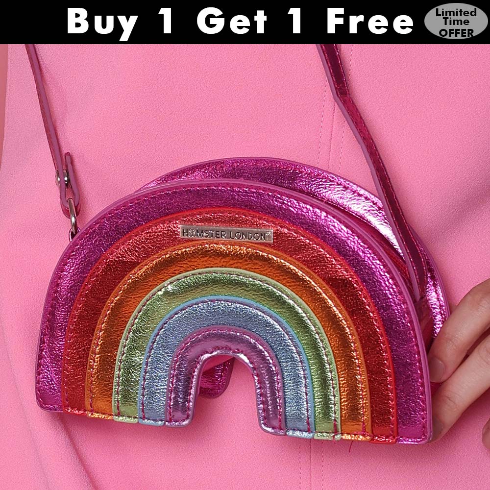 Hamster London Funk Rainbow Sling Bag