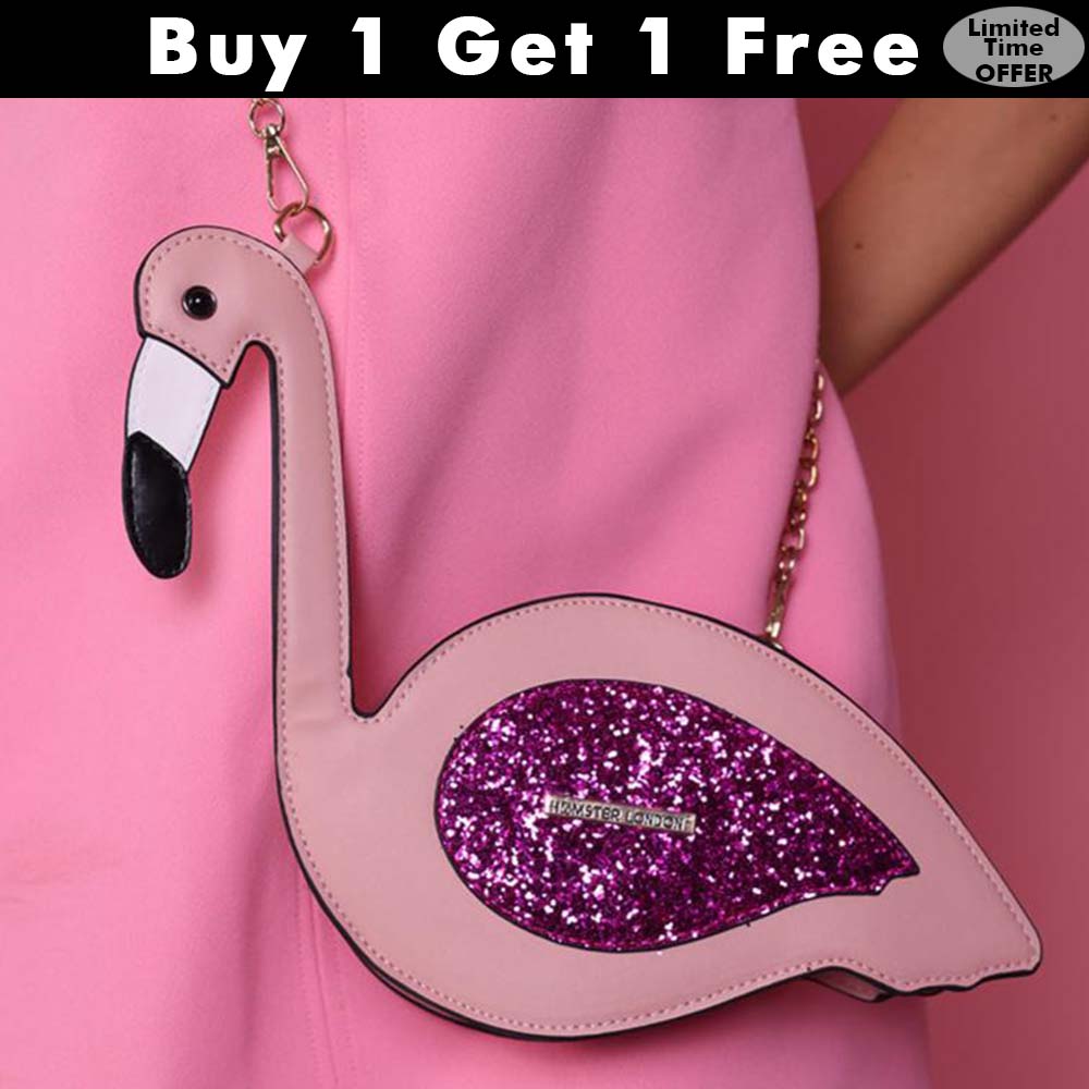 Hamster London Funk Flamingo Sling Bag