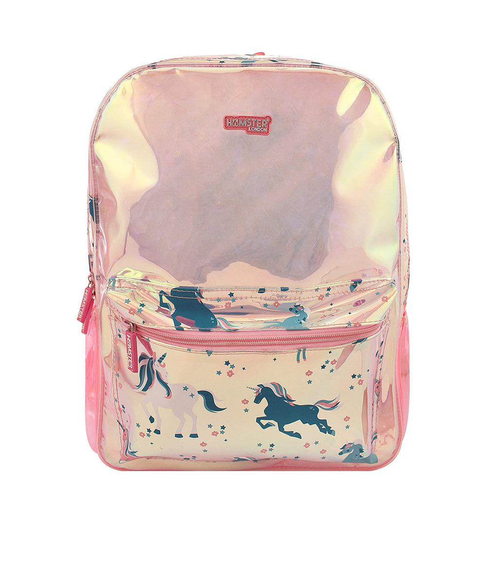 Hamster London Shiny Classic Backpack Unicorn Big