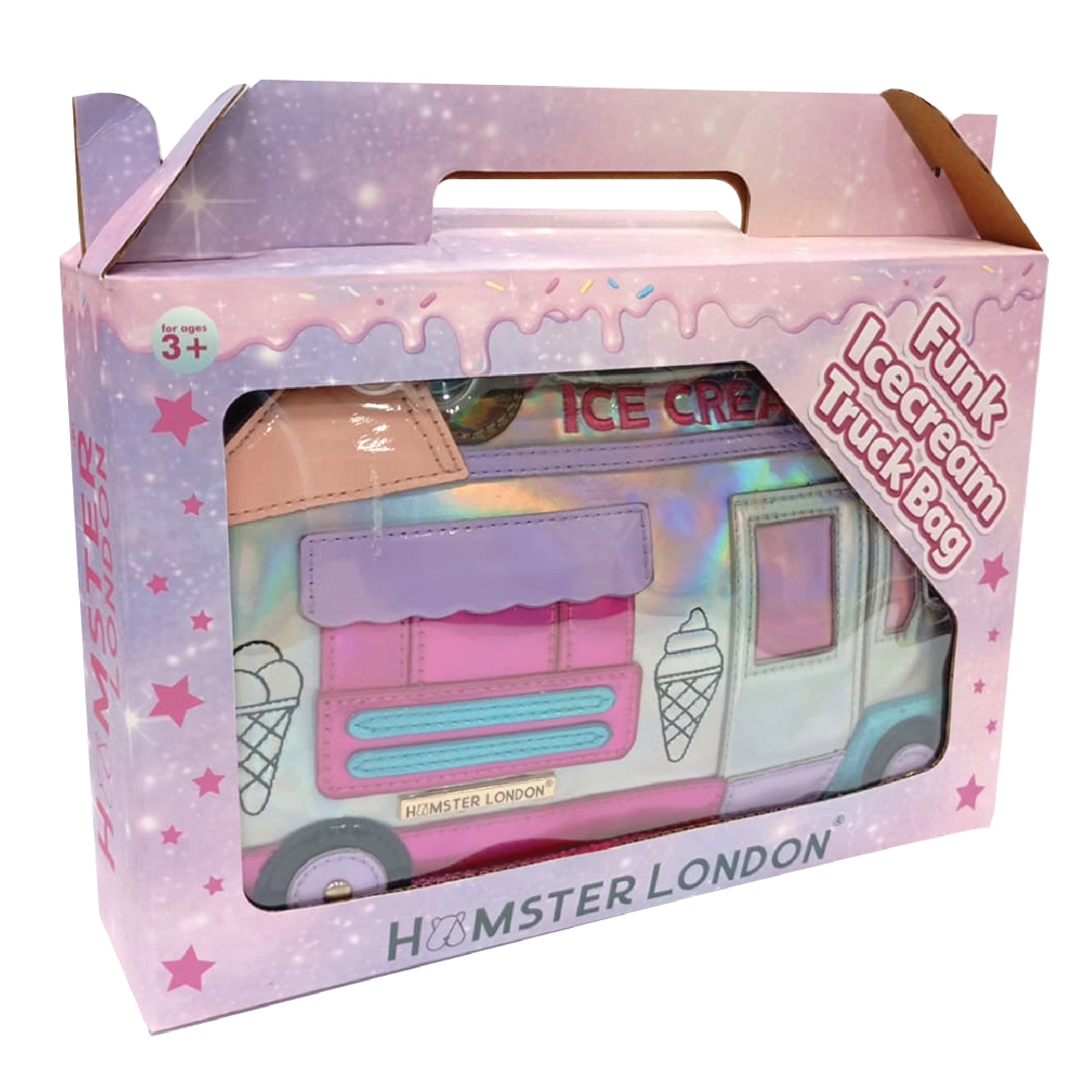 Hamster London Funk Icecream Truck Sling Bag With Gift Box