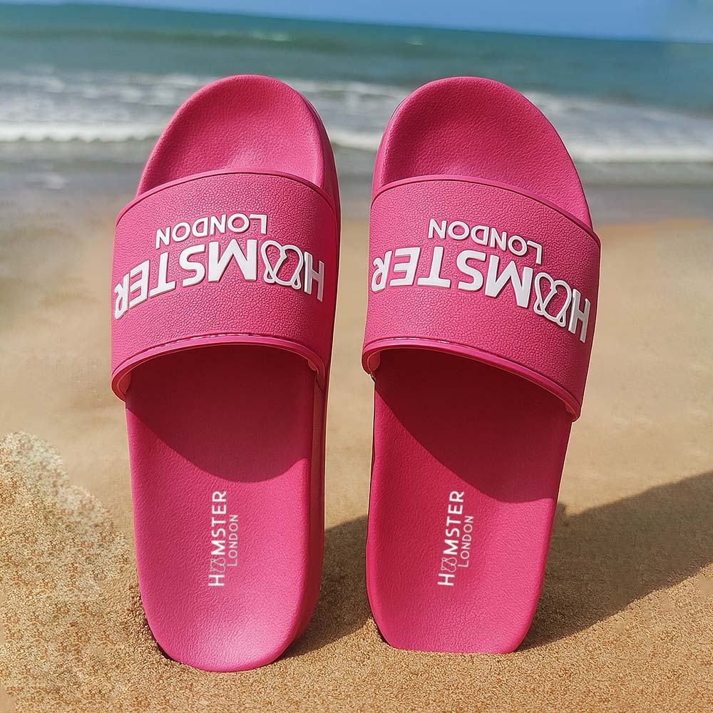 Hamster London La Cote Slides Pink