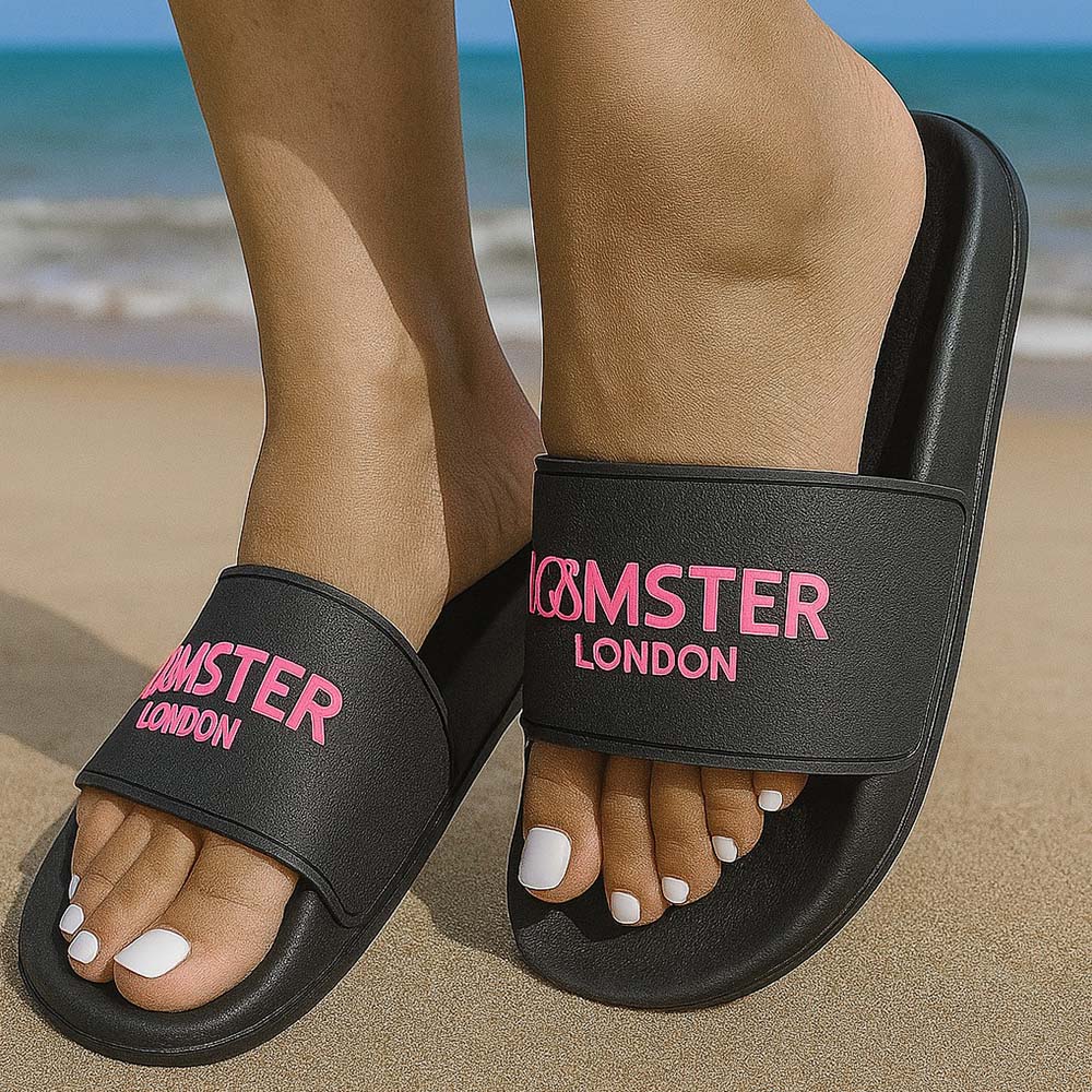 Hamster London La Cote Slides Black